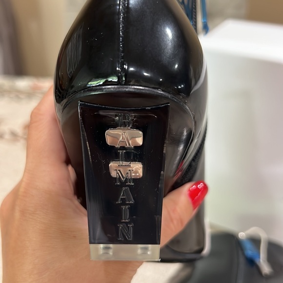 - Balmain Patent Leather Booties - Picture 9 of 13
